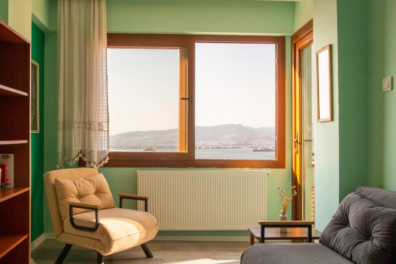 Flat With Great View And Central Location In Konak Izmir Exterior foto